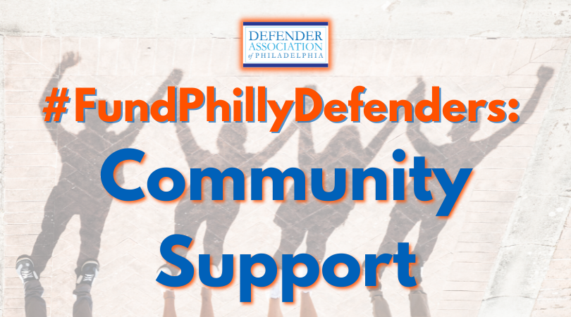 Community Orgs Support Philly Defenders!
