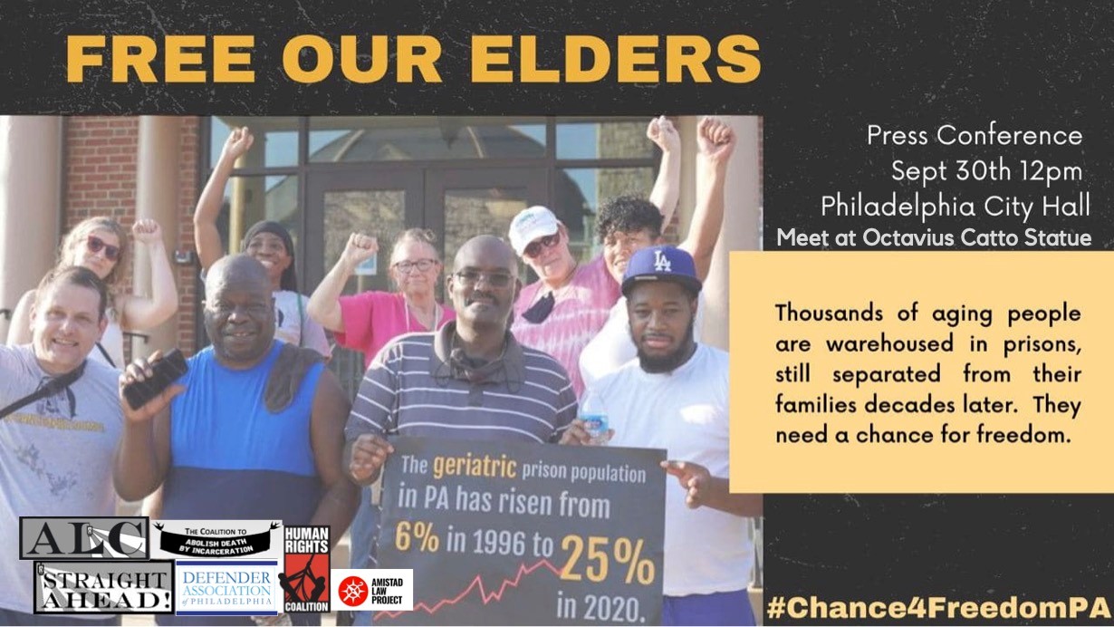 September 30: “Free Our Elders” Press Conference