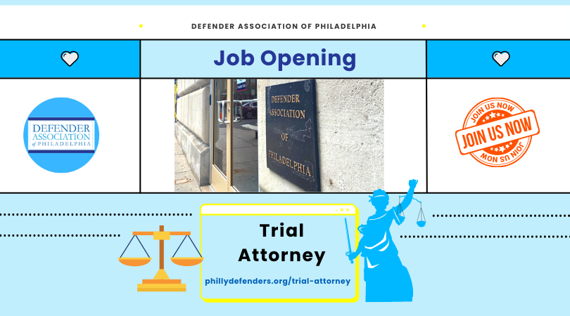 Job Opening: Trial Attorney