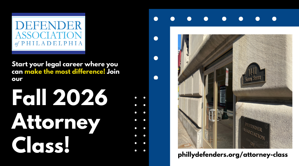 Join our Next Attorney Class!