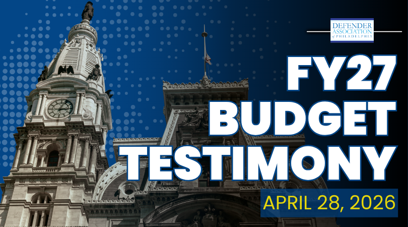 FY 2027 Budget Testimony